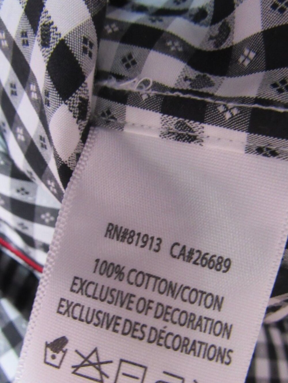Robert Graham Casual Shirt Mens L Black Geometric Long sleeves - Picture 9 of 12